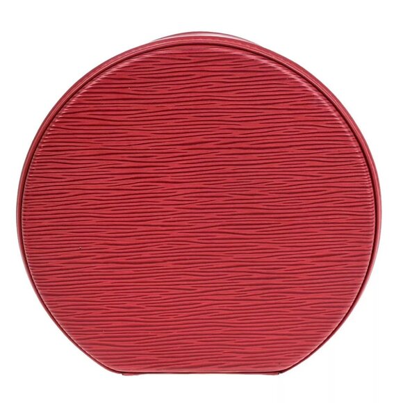 AUTHENTICITY GUARANTEED LOUIS VUITTON LV Logo Cannes Hand Vanity Bag Epi - Picture 5 of 16